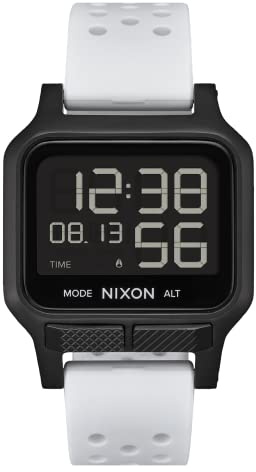 Nixon Herren Digital Japanisches Automatikwerk Uhr mit Kunststoff Armband A1320-005-00