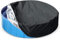 XNSHUN Bâche de protection pour piscine pour chien - Ronde - Pliable - Résistant aux UV - Pour piscines familiales - Noir - 80 cm x 30 cm
