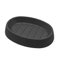 Inbagno Portasaponetta, in plastica Nero, dalla Texture Rigata, Serie Blob