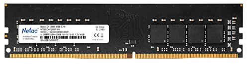 Netac Basique DDR4-2666 4 Go C19 U-DIMM 288-Pin