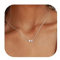 Chriscoco Kette mit Buchstabe 𝐒𝐢𝐥𝐛𝐞𝐫 𝟗𝟐𝟓 Halskette mit Buchstaben Gold/Silber Kette Damen Hypoallergene Herzkette Anfangsbuchstaben Silberkette Damen - Mit Schmuckschatulle