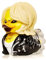 TUBBZ Erste Ausgabe Braut von Chucky Tiffany Valentine Sammler-Vinyl-Gummiente-Figur - Offizielles Chucky Merchandise - Horror TV & Filme