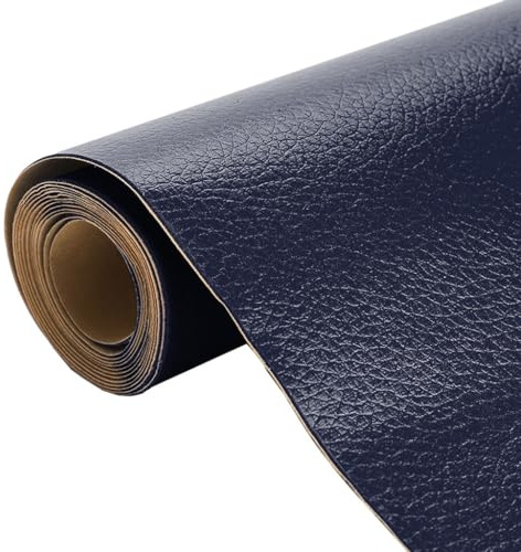 Kunstleder Selbstklebend Lederband, große Lederflicken für Möbel, Couch, Autositz, wasserdicht, verschleißfest, 137 cm x 35 cm (Color : A1, Size : 137cm*35cm)