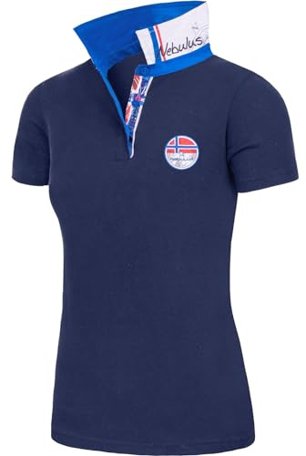 Nebulus Damen Poloshirt Rebound, Shirt, Sweatshirt, Polo, Navy-Kobalt - M/38