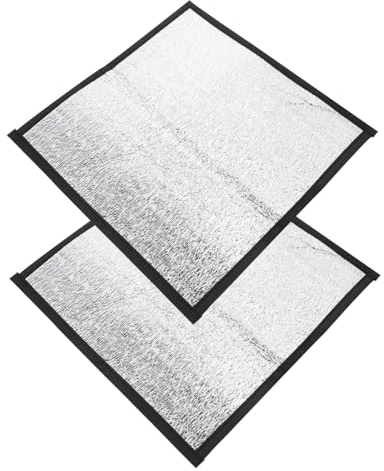 Milisten 2pcs Reptile Heating Pad under Tank Heater for Pet Warming Sleep Mat for Turtle Tank Accessories and Reptile Environment