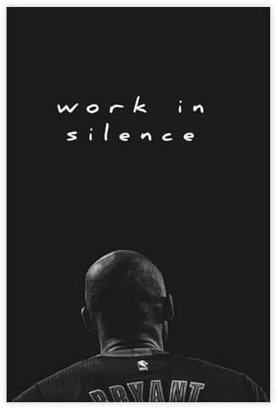 biegzc Wandkunst, Kobe Bryant, Poster, Basketball, Poster, Leinwand, Poster, Schlafzimmer, Dekoration, Landschaft, Büro, Raumdekoration, Geschenk, 40 x 60 cm