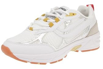 Genesis 1005275 G-Eco`99 Sugarcane PET - Damen Sneaker - White-Silver-Honey, Größe:40 EU