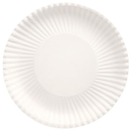 100 platos hondos, cartón 'pure' redondo, diámetro 22 cm · 3 cm
