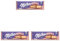 Milka MMMAX Tableta Grande de Chocolate con Leche de los Alpes con Relleno de Tarta de Queso con Galleta y Fresa 300g (Paquete de 3)