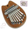 BEAHING Finger Klavier, Kalimba 8 Katze geformt Kalimba Daumen Klavier Handheld Finger Piano mit Lanyard & Metal -Kette tragbares Daumen Klavier für Kinder, Erwachsene, Finger -Daumen Klavier