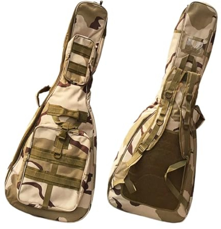LPACXBYD 40/41 Zoll Gitarrentasche 10 mm Dicker Schwamm Softcase Gigbag Rucksack Oxford wasserdichte Gitarrenhülle mit Schultergurten für Konzertgitarren