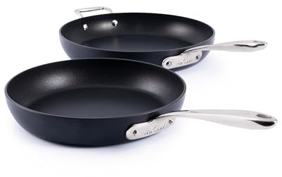 All-Clad HA1 Expert Cookware, Nonstick 2 Piece Fry Set, 10 & 12 inch