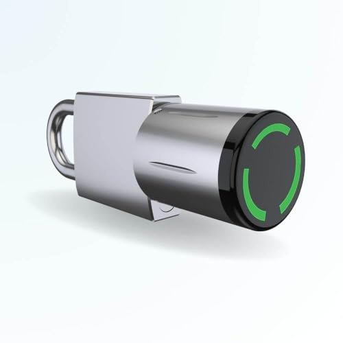 LOCKY-13 Cadenas connecté étanche à Badges RFID, App, Bluetooth