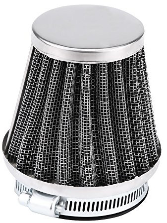 Filtro Aria Aspirapolvere Moto Universale Motocicletta Aspirazione Aria Moto Filtro Aria con Ingresso Motore 42/48/50 / 60mm(60mm)