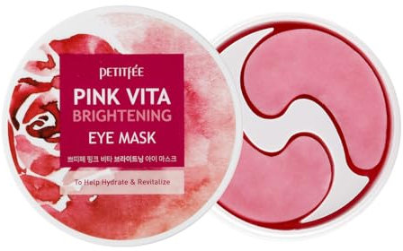 PETITFEE PINK VITA BRIGHTENING EYE MASK 70g (60pcs)