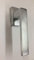 Maniglia cremonese DRY KEEP 7X42 per finestre modello SPIGOLA QUADRO CON BOCCOLE in maritech cromo satinato