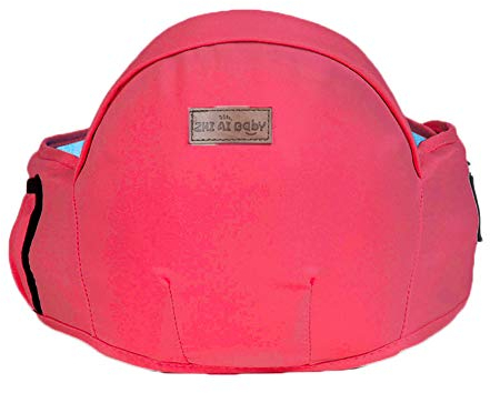 Baby Hüftsitz Einstellbar Hipseat Multifunktion Babybauchtragen für Kinder 0-36 Monate Neugeborenes Rose Eine Größe