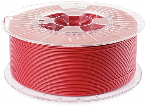 Smart ABS Dragon Red 1,75 mm 1 kg hochwertiges Filament von Spectrum, hergestellt in der EU für Desktop-3D-Drucker