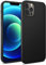 BENNALD Hülle Kompatibel mit iPhone 12 und iPhone 12 Pro 6.1 Zoll, Soft Schutzhülle Case Cover - Premium TPU Tasche Handyhülle (Schwarz,Black)