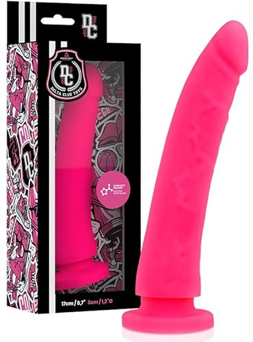 DELTACLUB Delta Club Toys Dildo aus medizinischem Silikon, 17 x 3 cm, 200 g