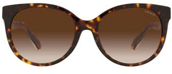 COACH HC8321 Dark Tortoise/Brown Gradient One Size