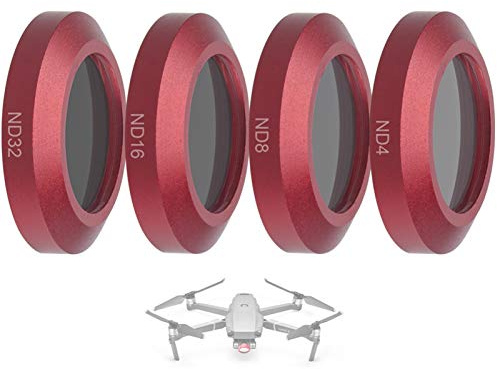 Drohnenfilter ND 4 8 16 32 Kamerafilterset Geeignet für DJI Mavic 2 Zoom Polar UV-Schutzfilter Zubehör Geeignet für Mavic2 Zoom Drohnenteile (Color : UV Filter) (Color : ND 4 8 16 32)
