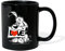 Spreadshirt Astérix & Obélix d'Idéfix Amour Cadeau Saint-Valentin Tasse Mug, taille unique, noir