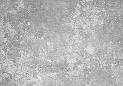 wandmotiv24 Fototapete Beton hellgrau Wand, 400 x 280 cm - selbstklebende Strukturtapete, Wanddeko, Wandbild, Wandtapete, Zement grau Stein M6562