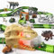 249 PCS Dinosaurier-Rennstrecke Mit Licht, Sound & Spray - Geburtstag Geschenke für 2-5 Jahre Alte Jungen