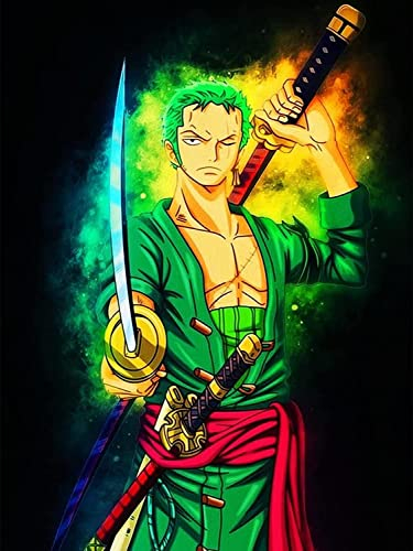 LORDOS Puzzle 2000 Teile - One Piece Manga Poster Set - Holz Jigsaw Puzzle für Erwachsene und Kinder ab 14 Jahren - Anime Stil - 100x70 cm