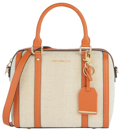 Geox Women's D ZENE S A Bag, BEIGE/ORANGE