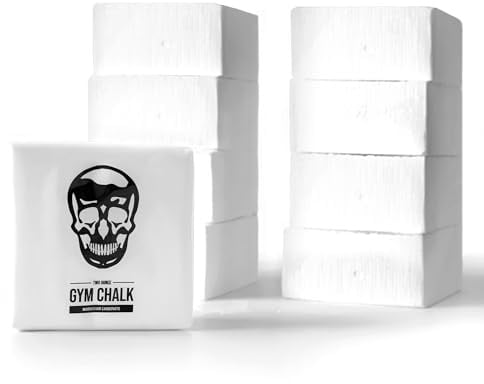 Gymreapers Craie d'exercice en poudre de qualité, carbonate de magnésium, haltérophilie, escalade, gymnastique