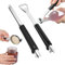 Elepl 2 Stück Dosenöffner Edelstahl Einstellbarer Multifunktionaler Flaschenöffner für Senioren Schraubdeckelöffner Effortless Arthritis Jar Opener Glasdeckelöffner Deckelöffner