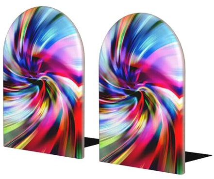 Serre-livres colorés pour étagères, serre-livres lourds, support pour la maison, le bureau, la bibliothèque, l'école