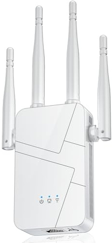 2025 WiFi Extender Signal Booster for Home, 15000 Sq ft, Wireless Internet Repeater, WiFi Booster and Signal Booster with Ethernet Port, WiFi Router Extender Supports 99% of Devices, 1