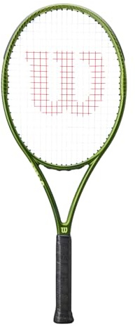 Wilson Blade Feel 103 Tennis Racket - Green, Grip Size 3-4 3/8