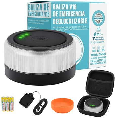 MAGIC SELECT 1x Luz de Emergencia V16 | Homologada DGT 3.0 con Geolocalización