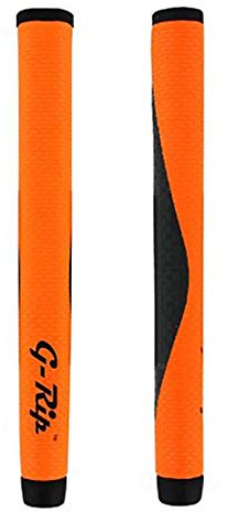 G-RIP ST-1 - Oversize Jumbo Putter Grip. Orange/Black.