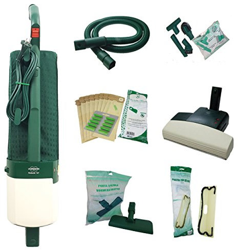 Aspirapolvere Vk121 Rigenerato Spazzola Classica Scegli la Composizione (Vk121+Battitappeto+Tubo)