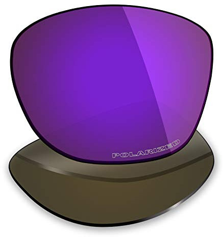Mryok Verres de rechange pour Oakley Trillbe X - Options, Anti-corrosion de l'eau de mer polarisée - Violet plasma, taille unique, OY303TPP11SB