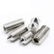 M2 Cône point Ensemble de vis Douille hexagonale Vis sans tête 100 pcs M2 x 4mm Argenté