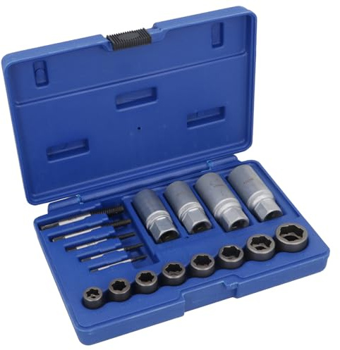 17pc Extracteur d'écrou de goujon de boulon pour le boulon grippé rouillé