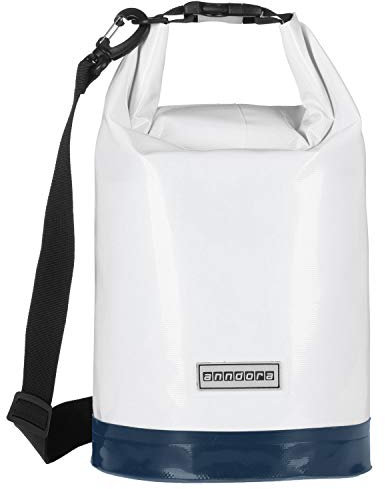 anndora Tarpaulin Packsack 10 L Seesack wasserdicht weiß - Dry Bag