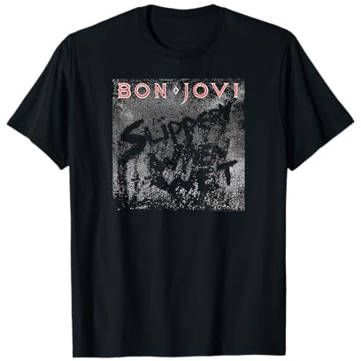 Bon Jovi Slippery Cover T-Shirt T-Shirt