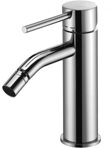 Paffoni LIG131ST Miscelatore bidet senza scarico serie LIGHT Steel Looking
