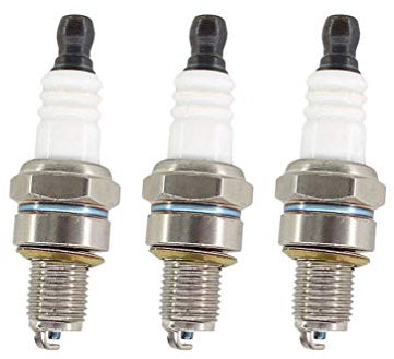 AISEN 3x Zündkerze Fit Stihl FS40 FS50 FS56 FS87 FS90 FS100 FS110 FS90R FS100R FS130 FS310 BR600 KM56 KM100 Trimmer NGK 3365, CMR6H