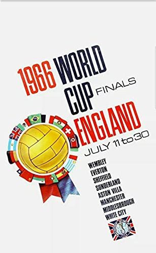 Icon Republic ENGLAND 1966 - Luxury Framed World Cup Poster