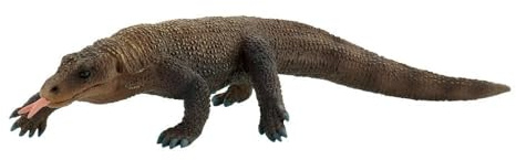 Bullyland 63695 - Spielfigur Komodowaran, ca. 18 cm große Tierfigur, detailgetreu, PVC-frei, ideal als kleines Geschenk für Kinder ab 3 Jahren