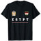 Ägypten Sport/Fußball-Trikot mit Flagge, Fußball Kairo T-Shirt