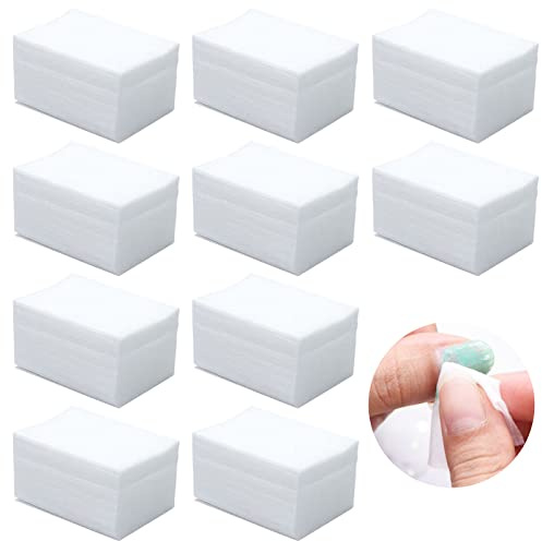 Nagellackentferner Wattepads,Nail Art Gel Wipes,Nagellack Reinigung Pads,Nail Polish Remover Cotton Pads,Nail Art Gel Nagellackentferner Wattepads,Nail Art Gel Wipes Tücher Nagellackentferner,400 PCS